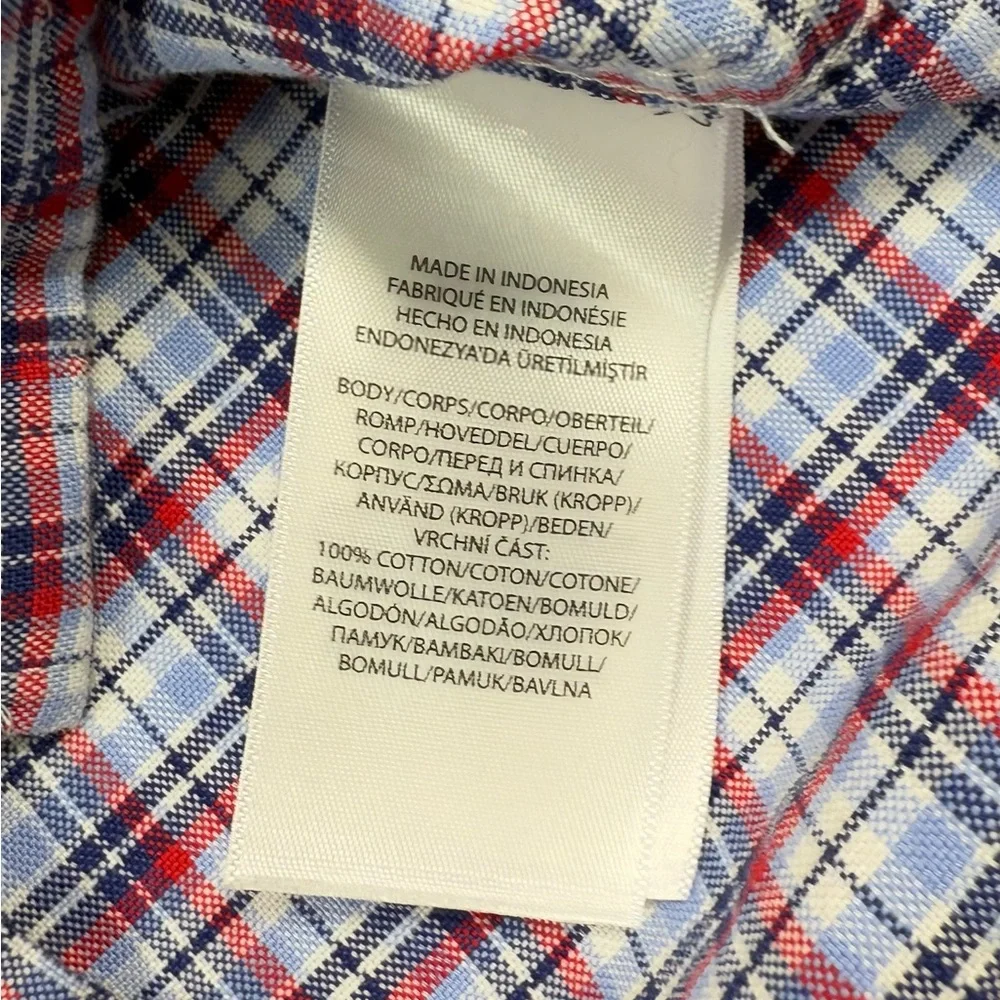 RALPH LAUREN‎ Boys’ Heavyweight Tartan Plaid Long Sleeve Casual Button Down 6